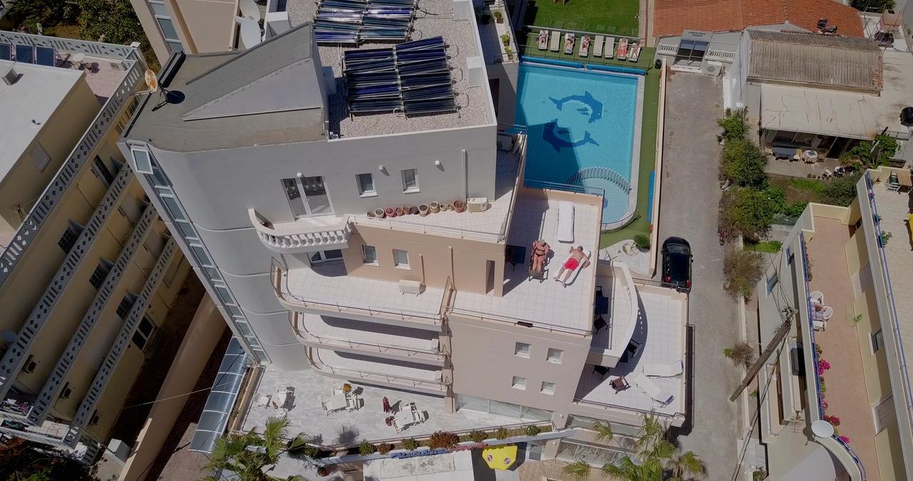 Christina Beach Hotel Chania  Ngoại thất bức ảnh