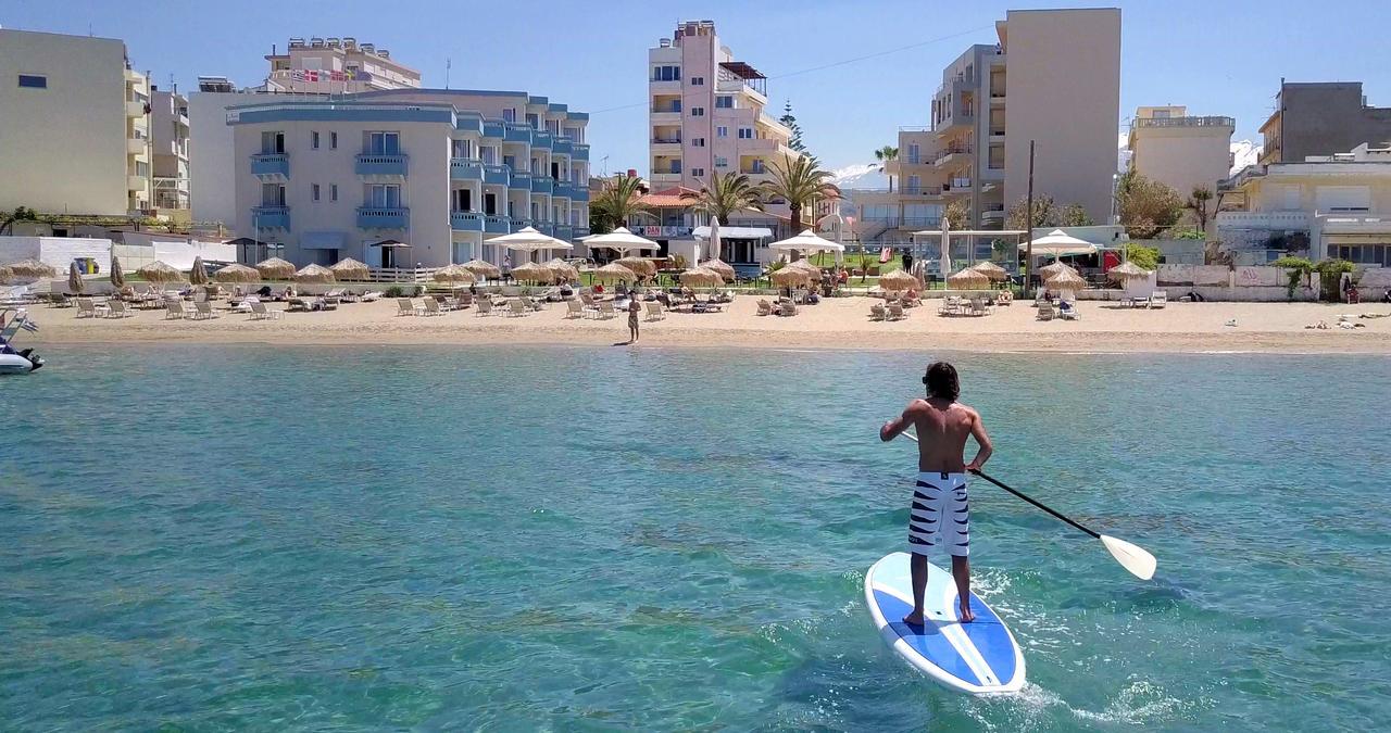 Christina Beach Hotel Chania  Ngoại thất bức ảnh